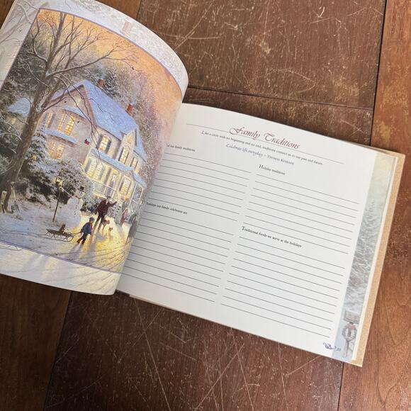 Thomas Kinkade Then and Now Remembering‎ the Generations 1998 UNUSED - Picture 12 of 15